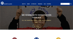 Desktop Screenshot of childrensalliance.org